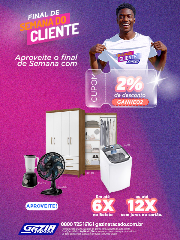 Final de semana do cliente